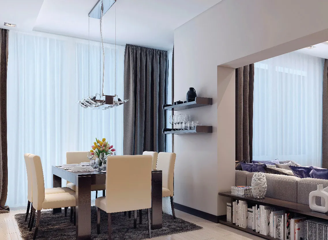 Encuentra aquí las persianas y cortinas ideales para el estilo que le quieras dar a la decoración de tu comedor.
